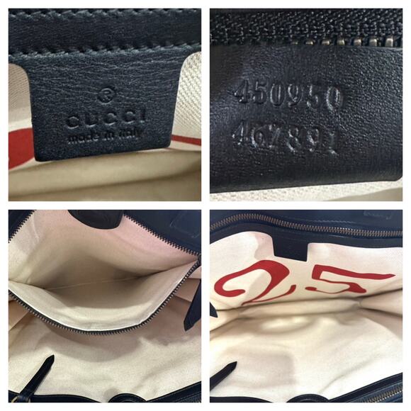 Gucci Monogram Snake Tote Bag - Picture 6 of 8